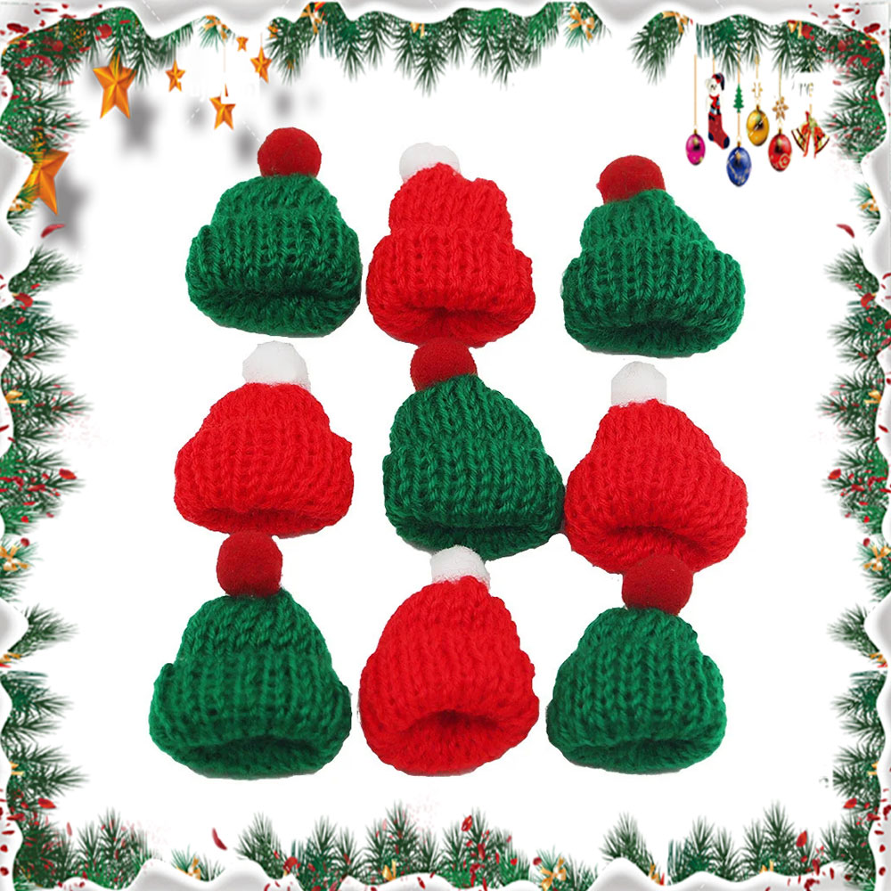 10Pcs 3.5x5cm Mini Christmas K - đánh giá và giá Santa Hat Plush