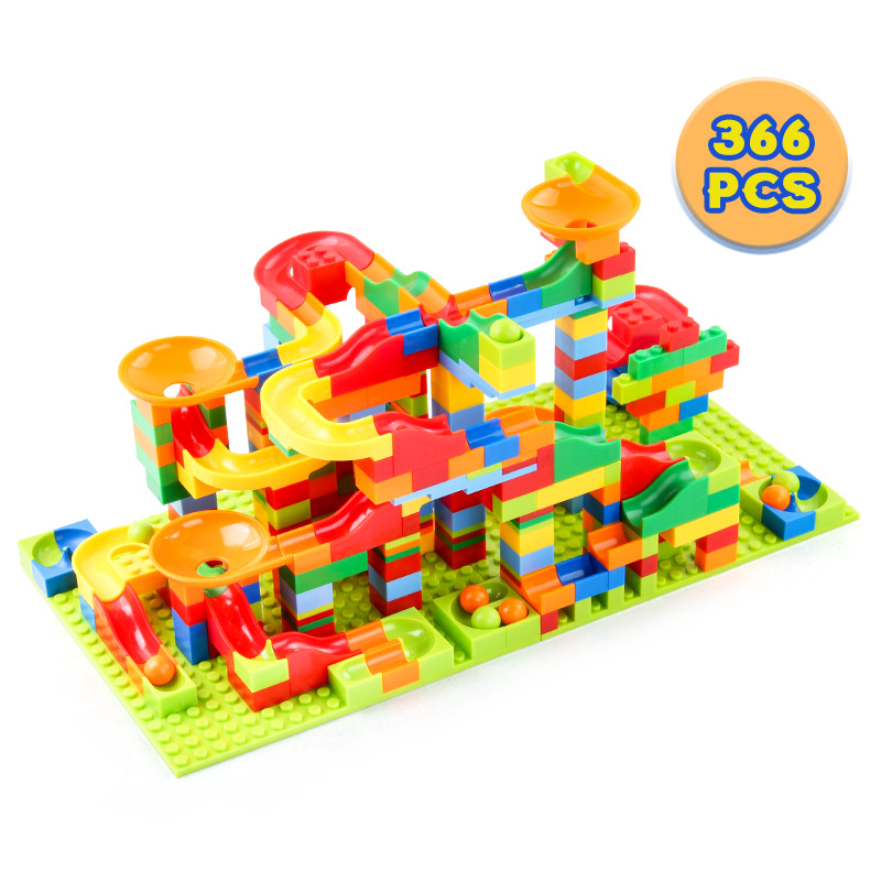 84-504PCS Marble Race Run Bloc - đánh giá và giá Lego Set Creator