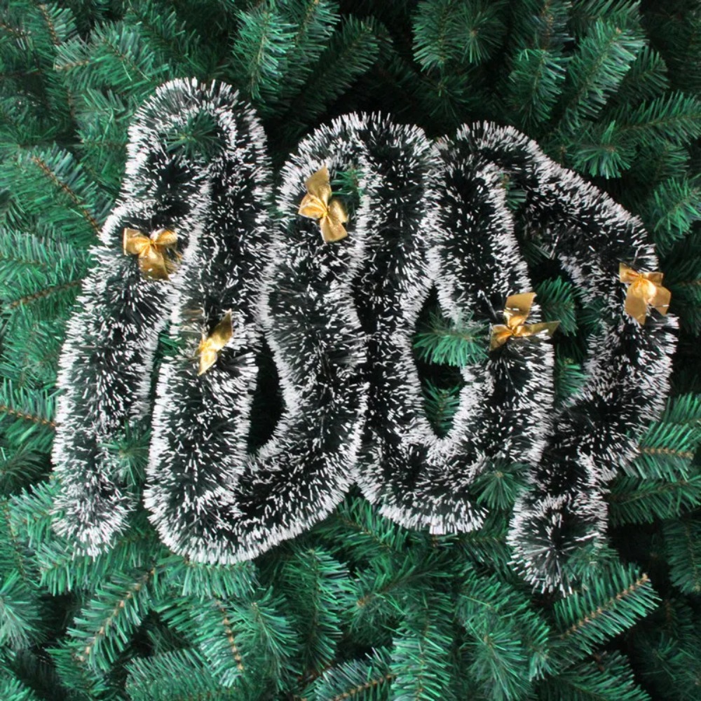 Christmas Tinsel Garland Artif - đánh giá và giá Led Fairy String Lights