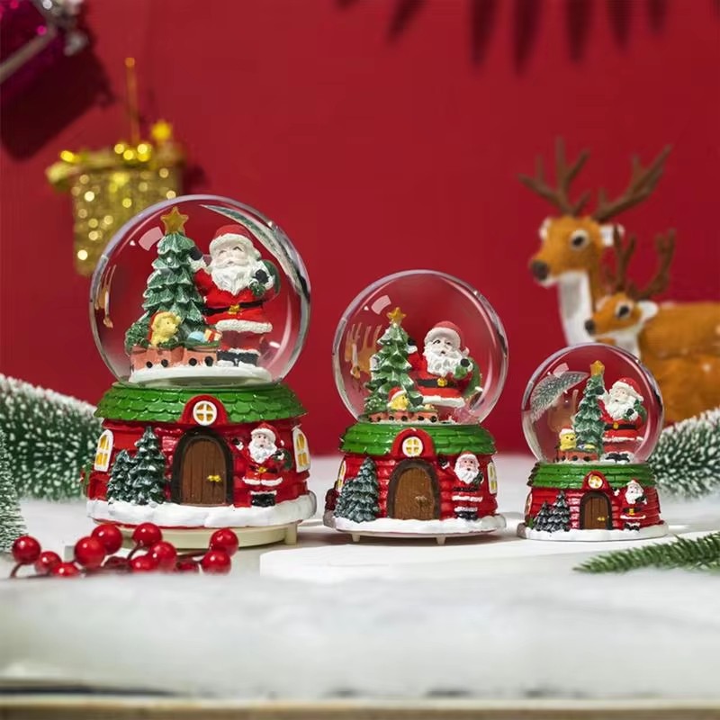 Fantasy LED Christmas Musical  - đánh giá và giá Snow Globe Musical