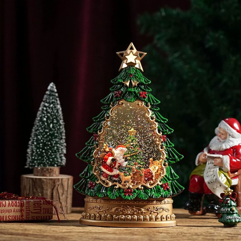 Snow Globe Music Box Christmas - đánh giá và giá Snow Globe Musical