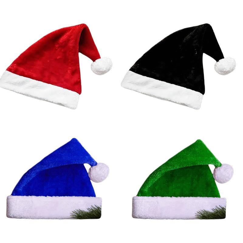 Soft Plush Christmas Santa Hat - đánh giá và giá Santa Hat Plush