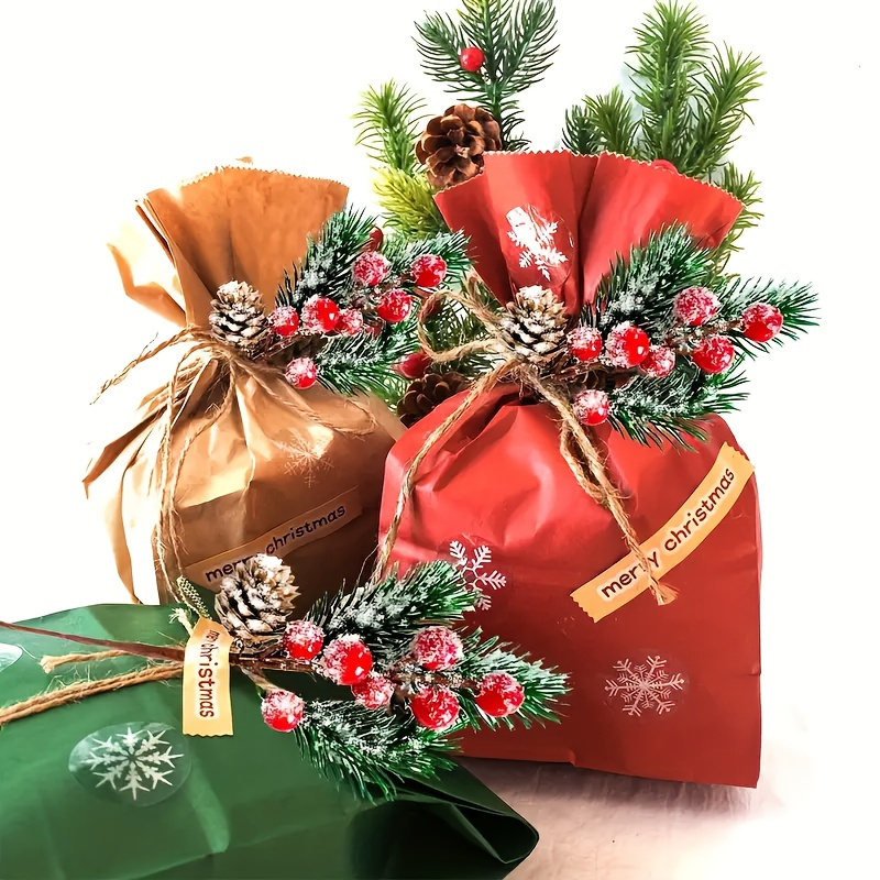 12Pcs Christmas Pine Picks Art - đánh giá và giá Christmas Tree Artificial