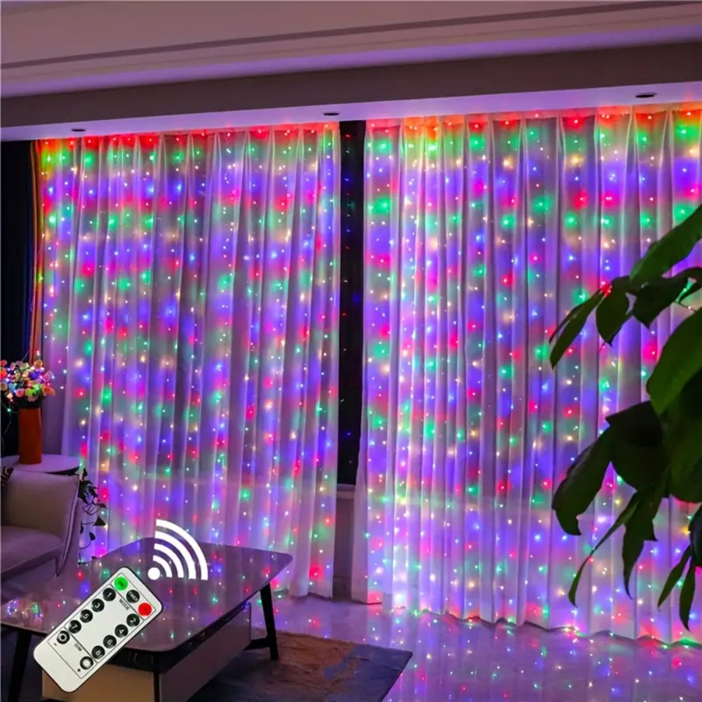 LED Curtain String Lights Garl - đánh giá và giá Led Fairy String Lights