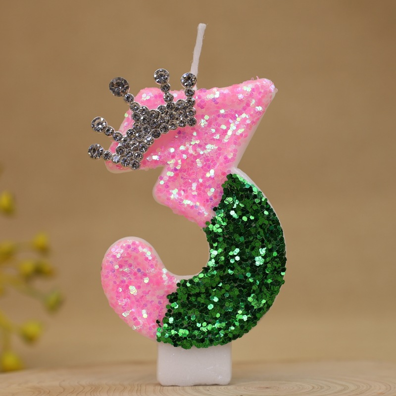 Sparkling Light Green Princess - đánh giá và giá Holiday Candle Set