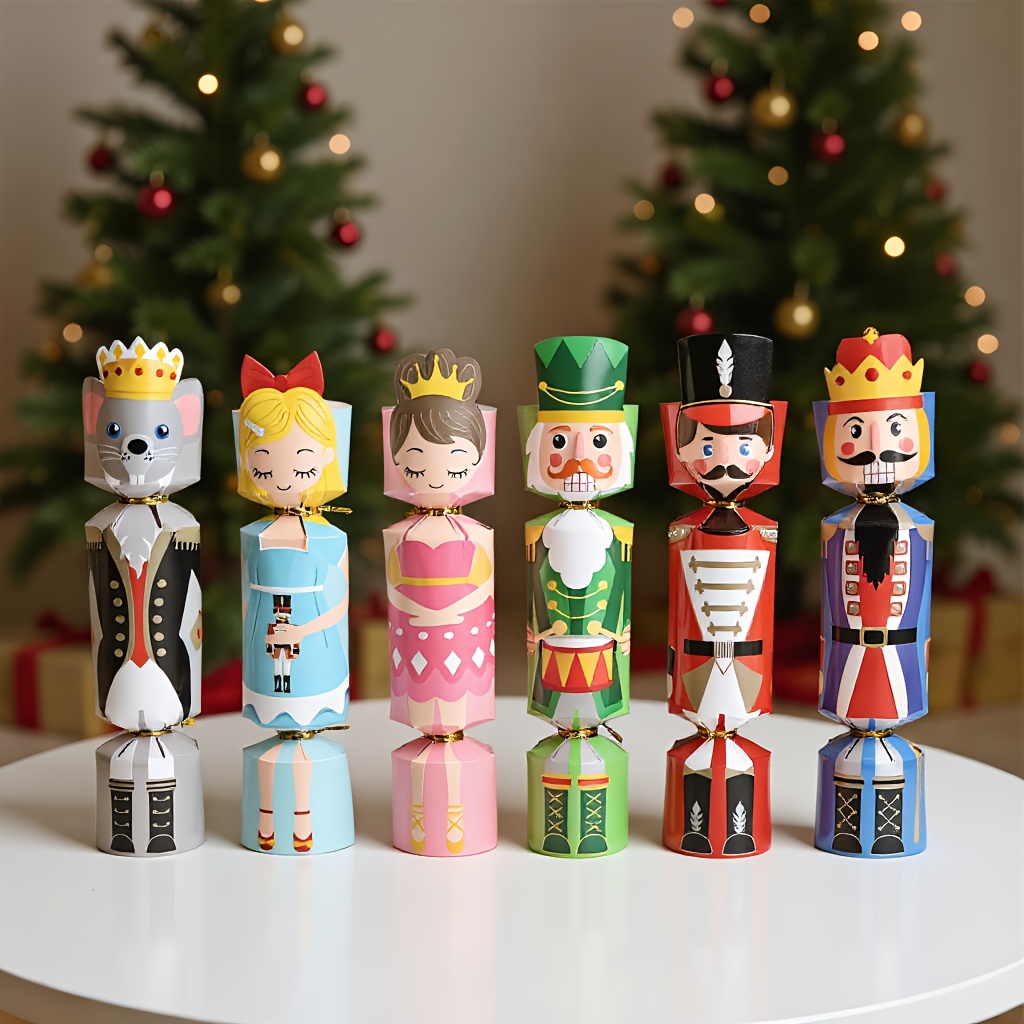 24pcs Christmas Cracker Soldie - đánh giá và giá Nutcracker Figurine