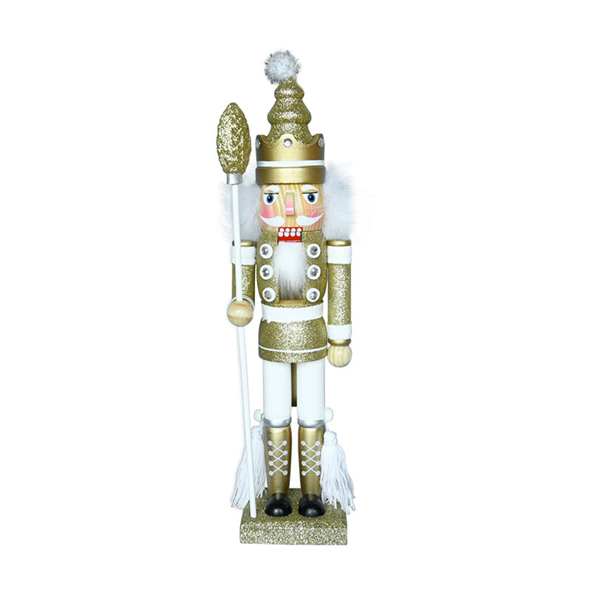 ABRS-Wooden King Nutcracker Or - đánh giá và giá Nutcracker Figurine