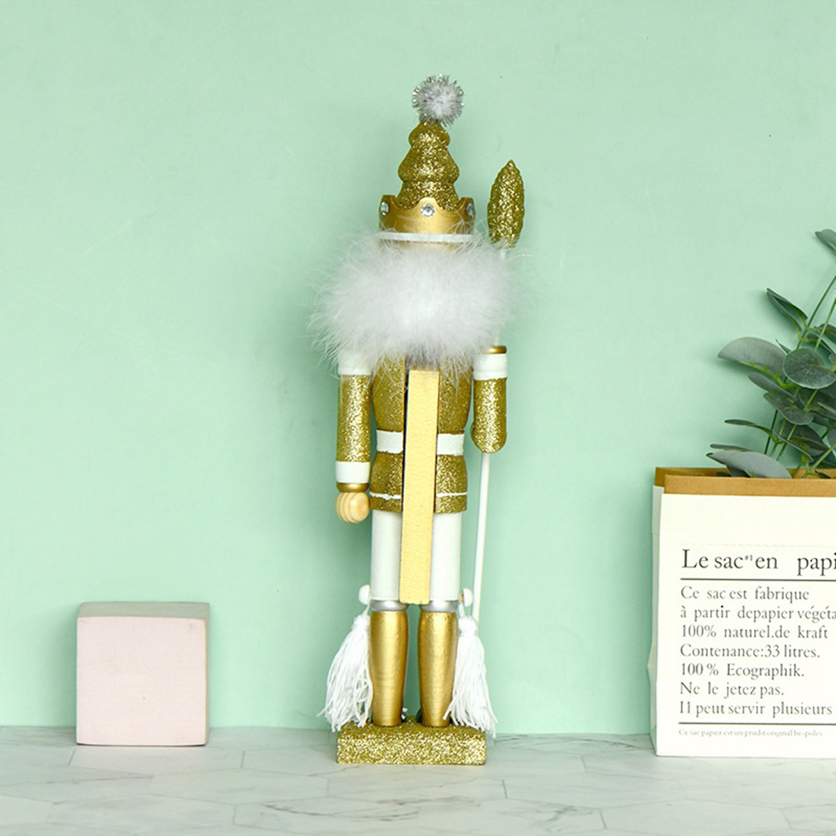 ABRS-Wooden King Nutcracker Or - đánh giá và giá Nutcracker Figurine